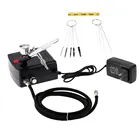 Краскопульт двойного действия Аэрограф компрессор комплект аэрограф краскопульт Пескоструйный пистолет художественная модель автомобиля тату