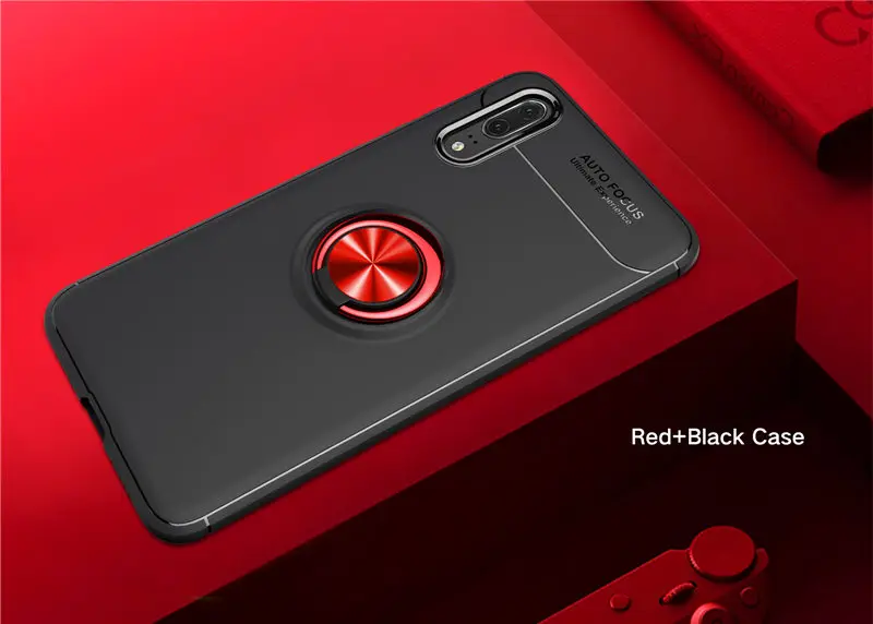 Huawei P 20 EML L29 L09 чехол P20 чехол Силиконовый ТПУ чехол для huawei P20 EML-L29 EML-L09 магнитный автомобильный держатель кольцо TPU чехол s