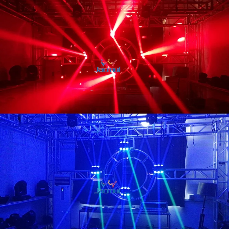 

(4Pcs/Lot) 9*12W Led Moving Head Beam Light 10/41 Dmx Channels For Dj Event Party Show Disco Club