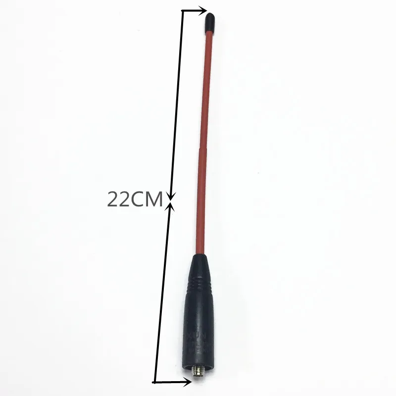 OP X701 красная двухсегментная антенна мягкая 144/430 МГц sma F для Kenwood puxing 'd xun quansheng