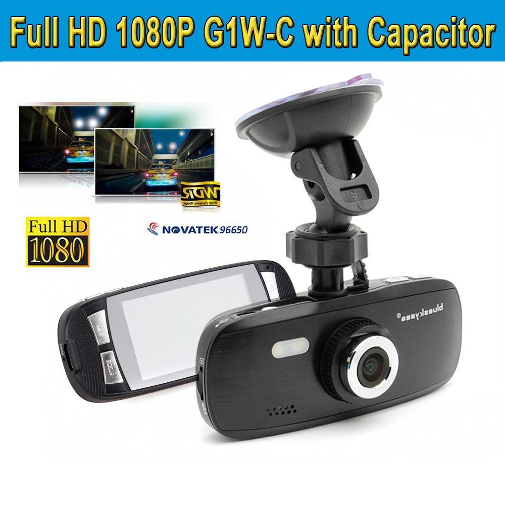 Видеорегистратор Blueskysea NT96650 с чипом AR0330 объектив FHD 1080P конденсатором