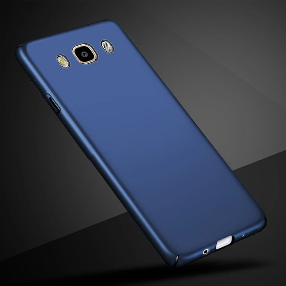 Роскошный простой чехол для Samsung Galaxy J5 2016 J510 Жесткая Пластиковая Задняя крышка из