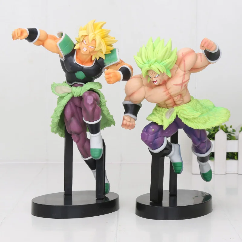 1 and 2 opp bag 20 см Dragon Ball Супер Saiyan Broly Z Broli Боевая фигурка Супер Saiyan Сон Гоку гогета битва ПВХ Фигурки игрушки - Цвет: 1 and 2 opp bag