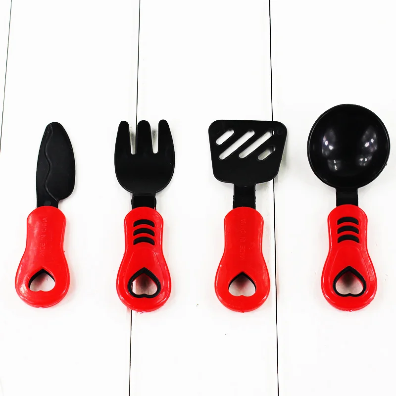 One Set Kitchen Cooking Toy Children DIY Beauty Plastic Role Play Kids Educational Toys Red Pink | Игрушки и хобби
