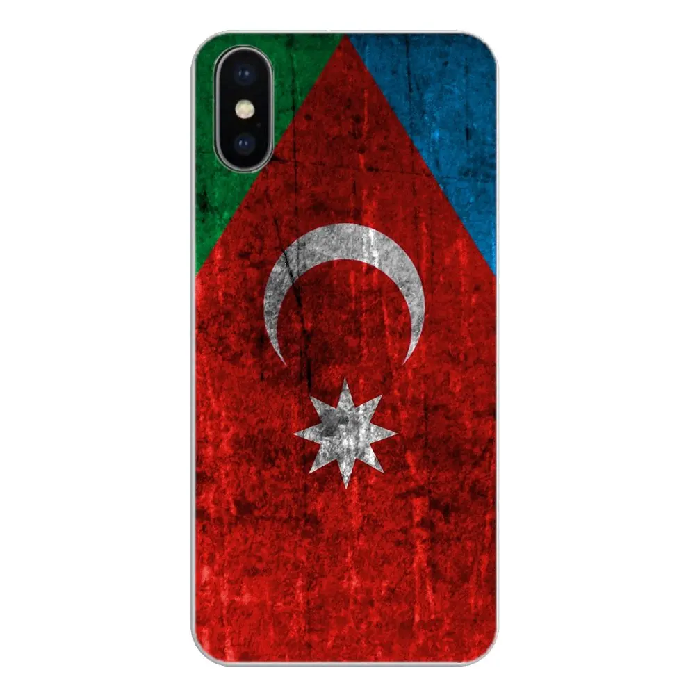 Retail AZ Azerbaijan Flag banner pattern For Samsung Galaxy A5 A6 A7 A8 A9 J4 J5 J7 J8 2017 2018 Plus Prime Silicone Cases Cover |