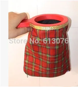 Повторная застежка-молнияСумка для смены (маленькая, 11,5*22 см) магические трюки сцена крупным планом трюк комедия для детей предметы появляются из сумки