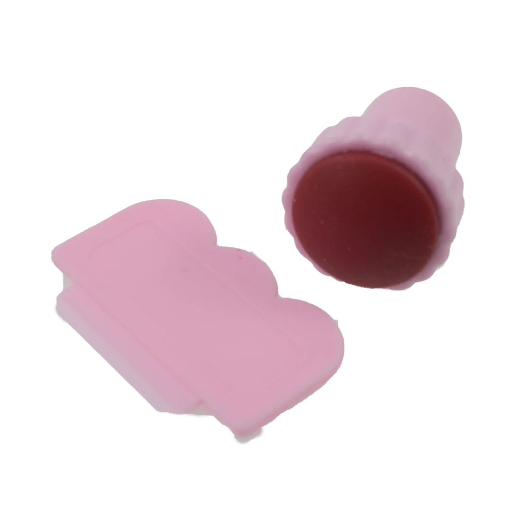 Новый Pro DIY Инструменты для полировки пластиковый розовый стемпер скребок