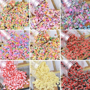 3D мульти-дизайн 1000 шт1 мешок фруктовые Ломтики для дизайна ногтей DIY Дизайн ногтей Ломтики для нарезки ногтей искусство украшения PB10-1-32