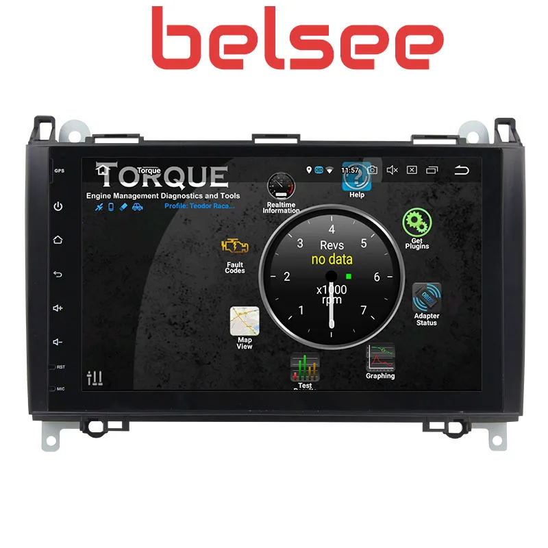 Belsee PX5 4GB Android 8.0 Car Radio for Mercedes Benz W169 B200 B180 W245 Sprinter Viano Vito Stereo Autoradio GPS Navigation | Автомобили