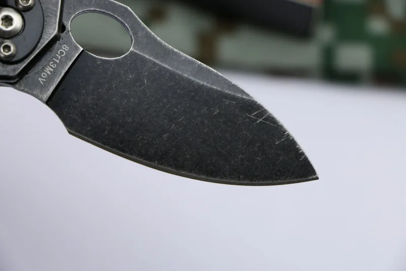 Enlan EW105 черный складной нож 8Cr13Mov лезвие стальная ручка Открытый Отдых EDC
