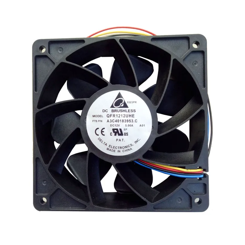 CARPRIE 7000 об/мин запасной вентилятор охлаждения 4 контактный разъем для Antminer Bitmain S7 S9