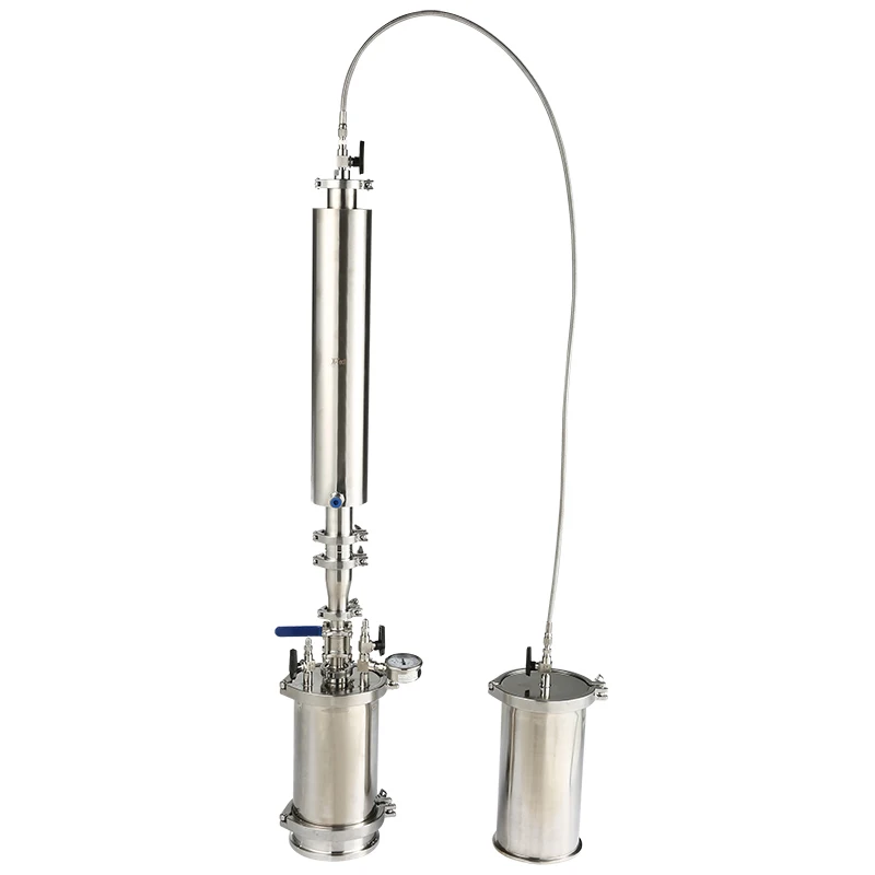 

0,6lb (270Gram) BHO Extractor kit, Closed Loop System. 2" x 18" dry ice sleeve