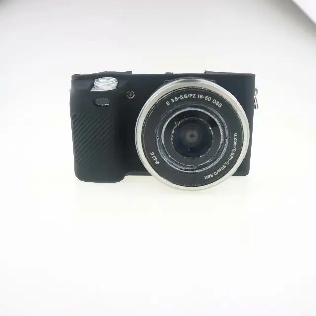 Мягкий силиконовый защитный чехол для камеры Sony Alpha A6000 16-50 мм объектива |