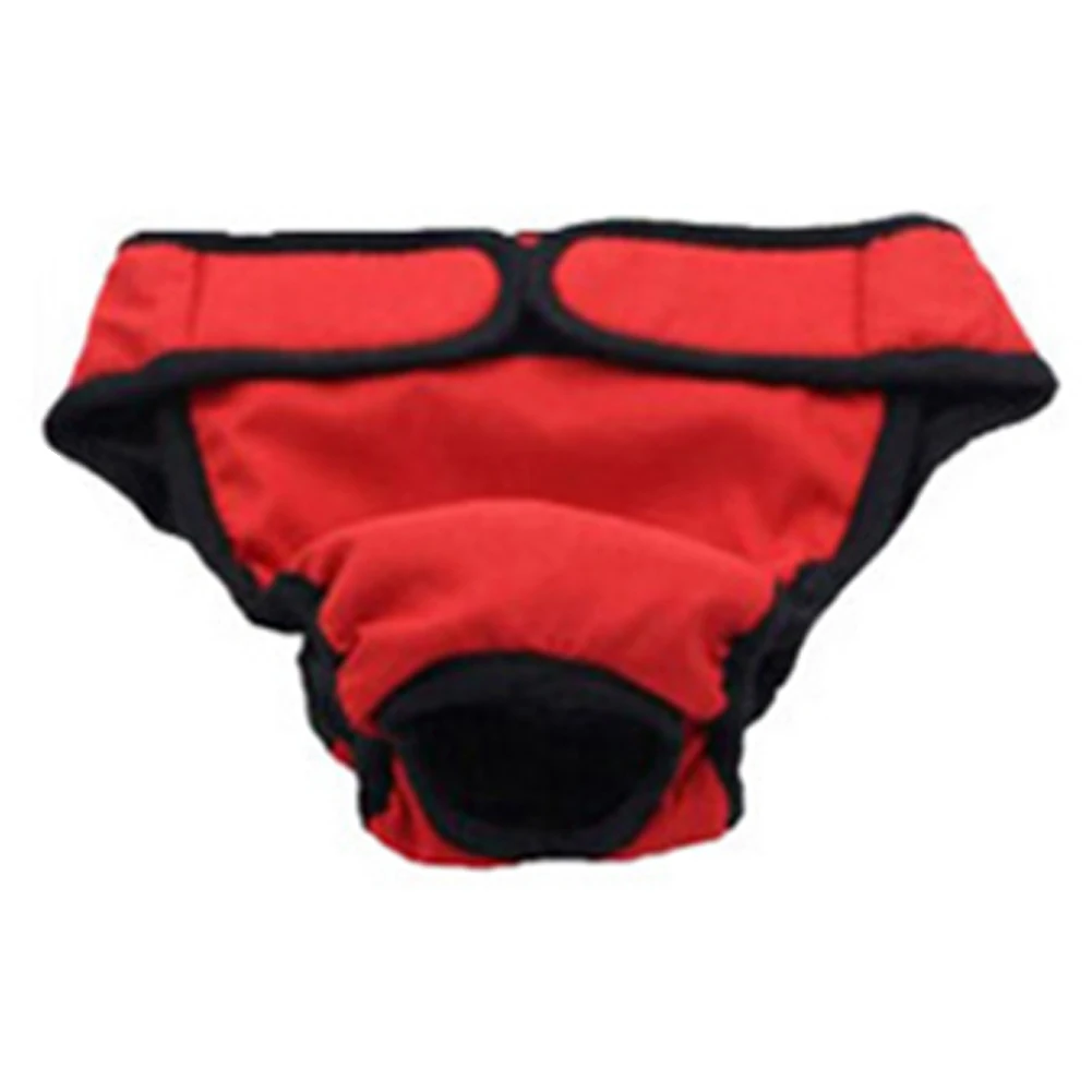 SUPEWOLD Magic Sticker Female Big Dog Shorts Physiological Pants Diaper Pet Underwear For Large Girl Dogs | Дом и сад