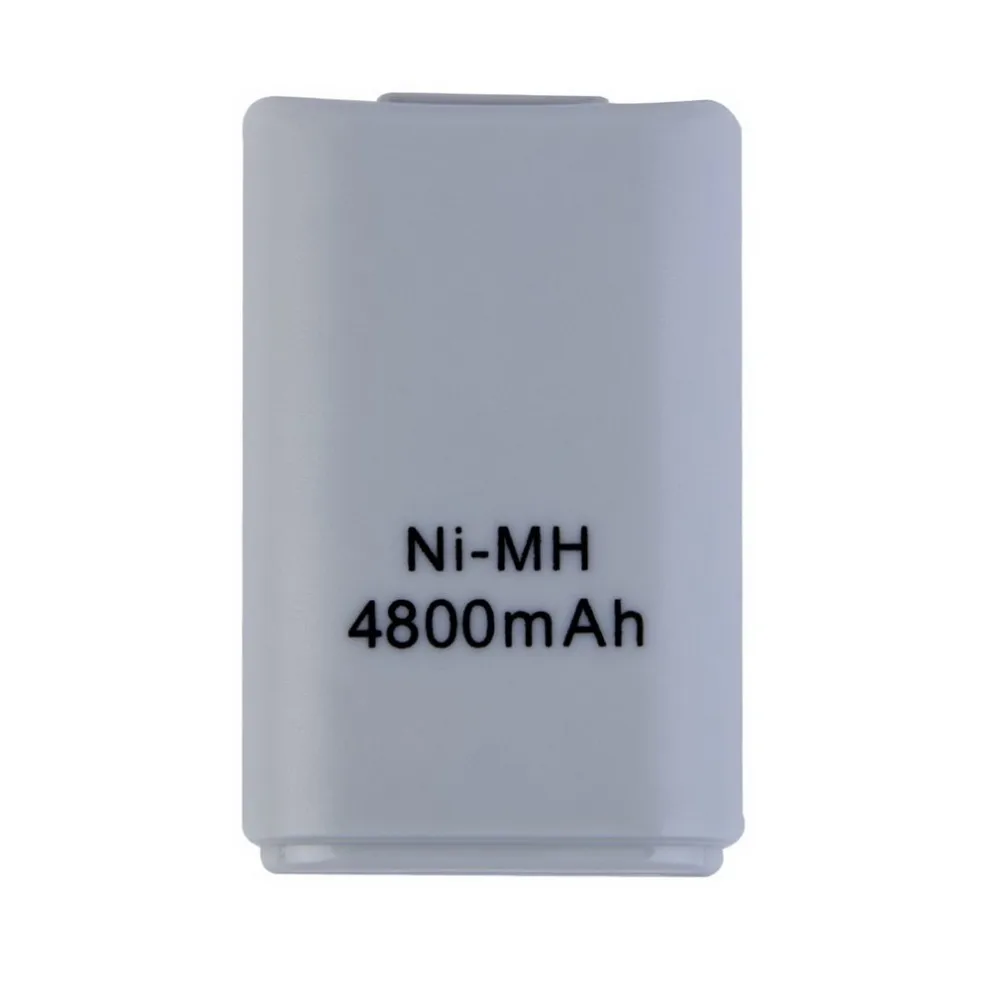 2 in1 4800 мАч Перезаряжаемые Ni-MH батарея пакетный комплект+ USB кабель зарядки зарядное устройство резервного копирования для Xbox 360 консоли беспроводной контроллер