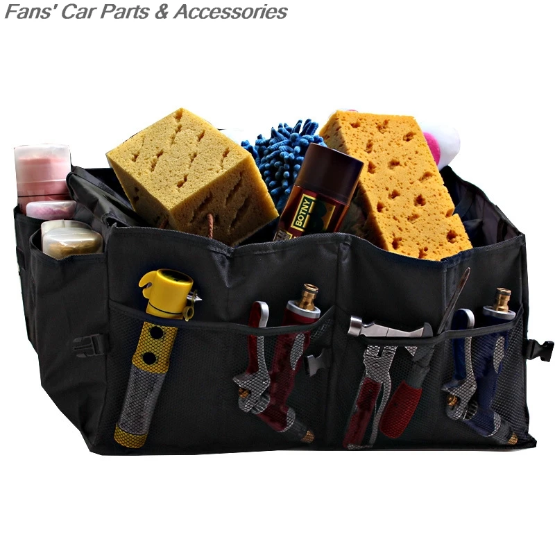 Auto Car Back Folding Storage Box Multi-Use Tool Organizer Portable Bags |