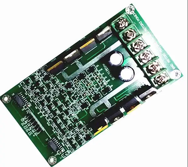 Бесплатная доставка новый 0 24V Dual 30A H Bridge DC мотор драйвер пик 60A для робота умного