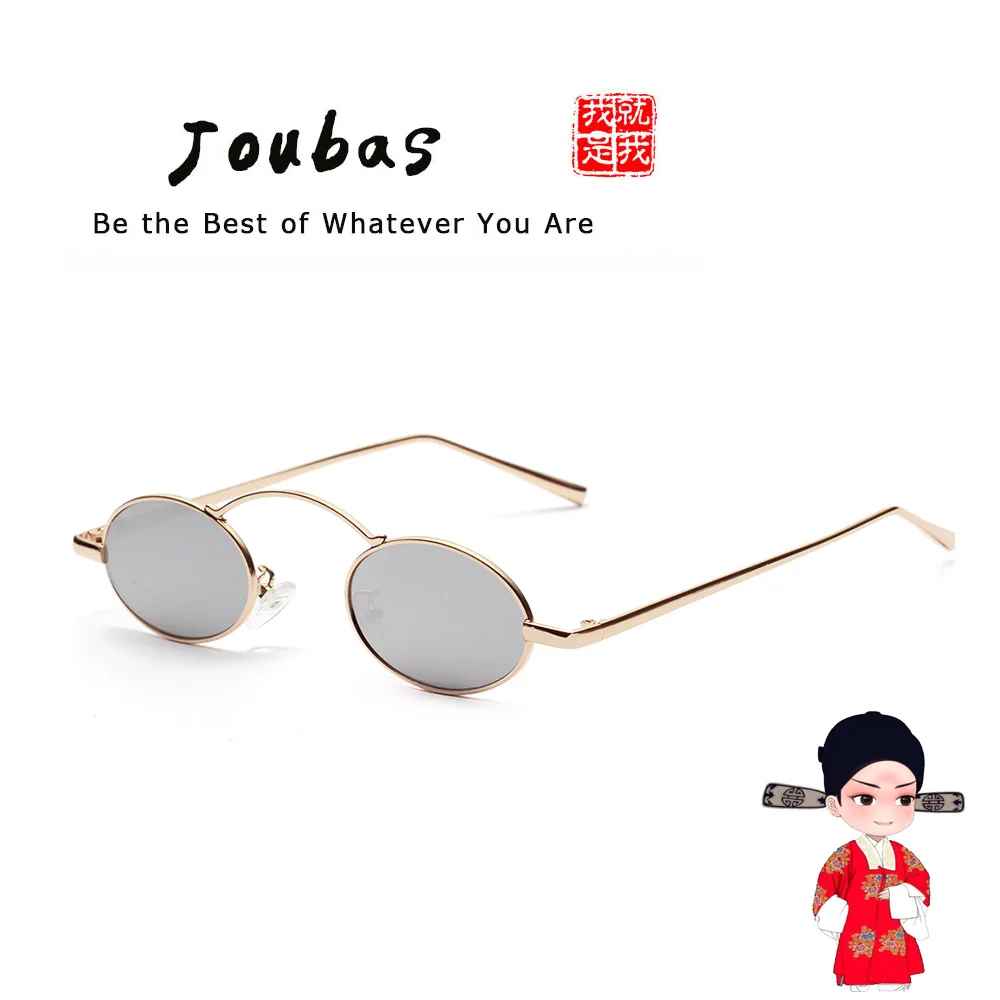 Солнцезащитные очки Joubas в стиле стимпанк для мужчин и женщин овальные ретро-очки