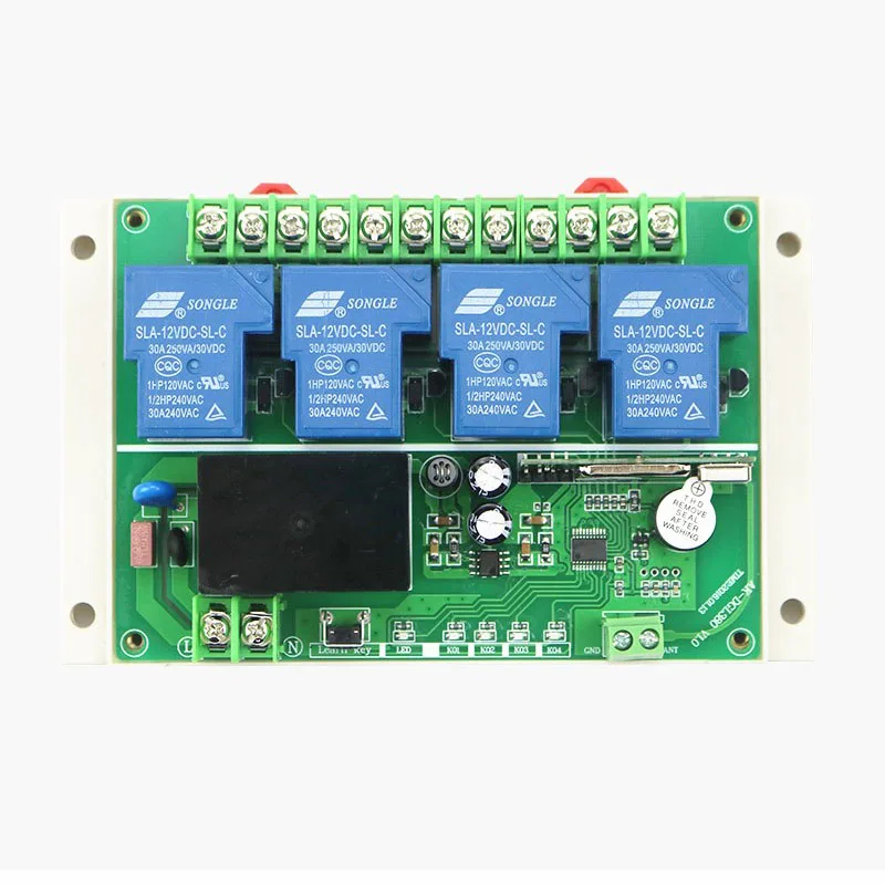 AC110V 220V 380V 4CH 30A RF Беспроводная система дистанционного управления радио беспроводной переключатель дистанционного управления на большие расстояния для промышленного оборудования