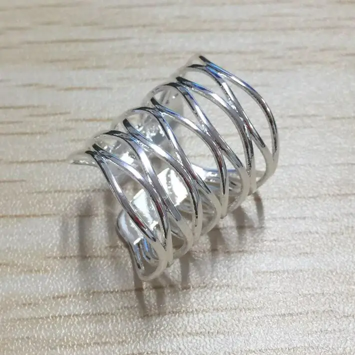 Женское кольцо с серебряным покрытием для свадьбы 230 | Украшения и аксессуары