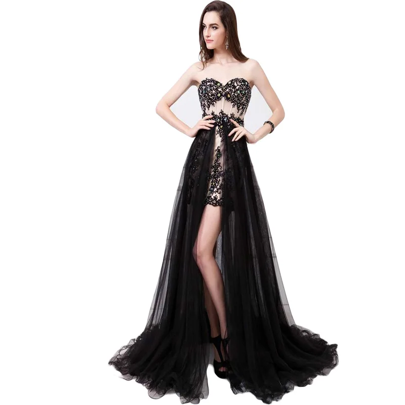 Beaded Graduation Dress 