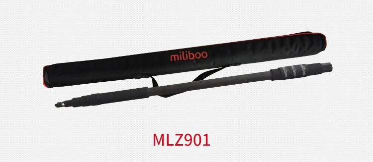 Miliboo 300 см/9,9 фута микро стрела полюс карбоновый микрофон крепление на руку Стенд 4 секции Расширение легкий стерео видео микрофон