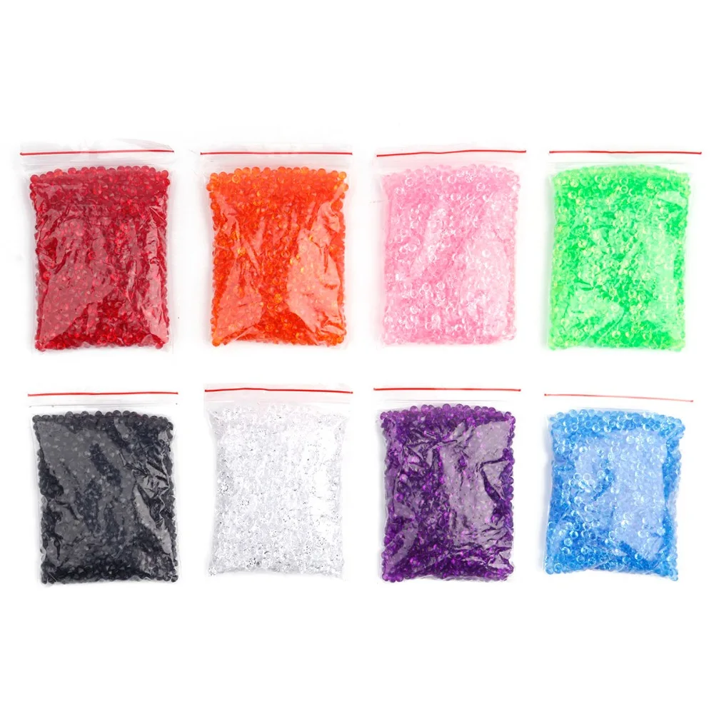 2000pcs/Bag Acrylic Crystal Diamond 4.5mm Gem Party wedding table decoration desktop decortion High Clarity | Дом и сад