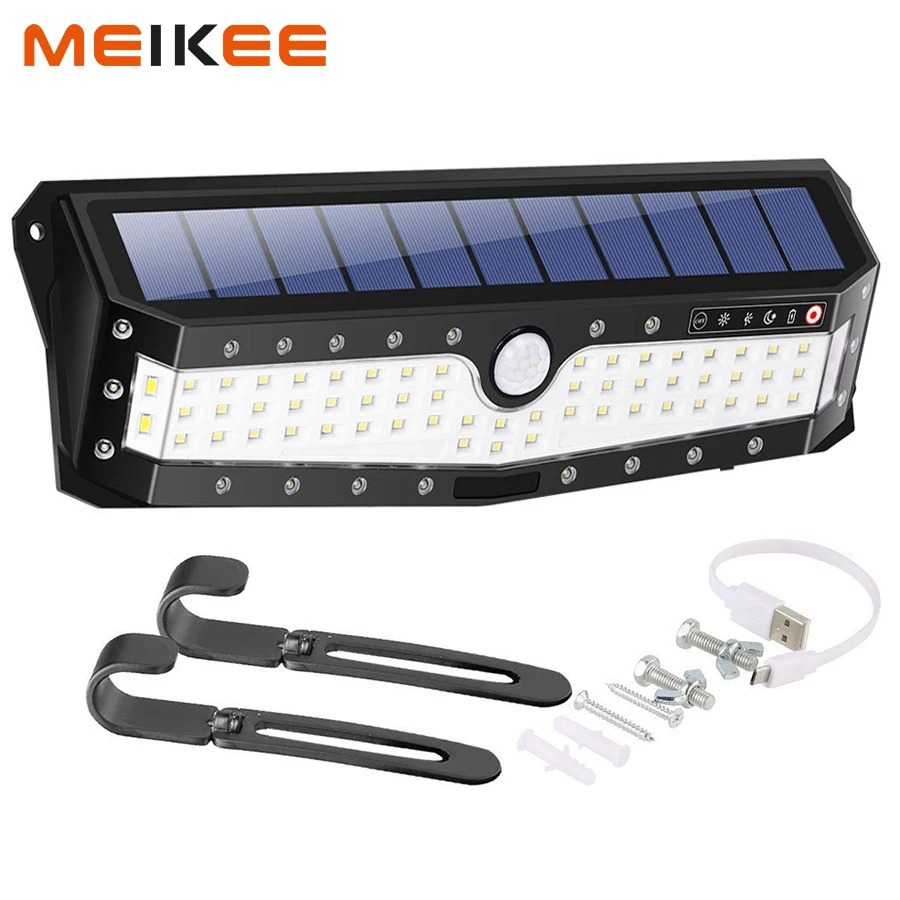 57led/79led датчик движения светодиодный солнечный свет наружная Водонепроницаемая
