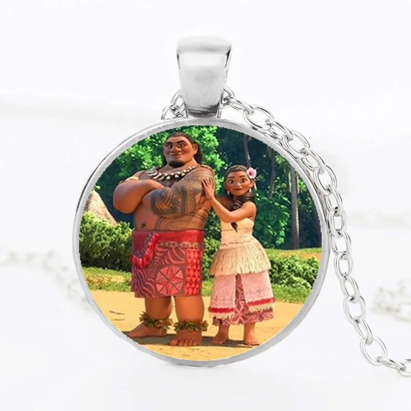 Экшн-фигурки ожерелье Моаны овар кулон аниме коллекция кулонов Моана моани моара