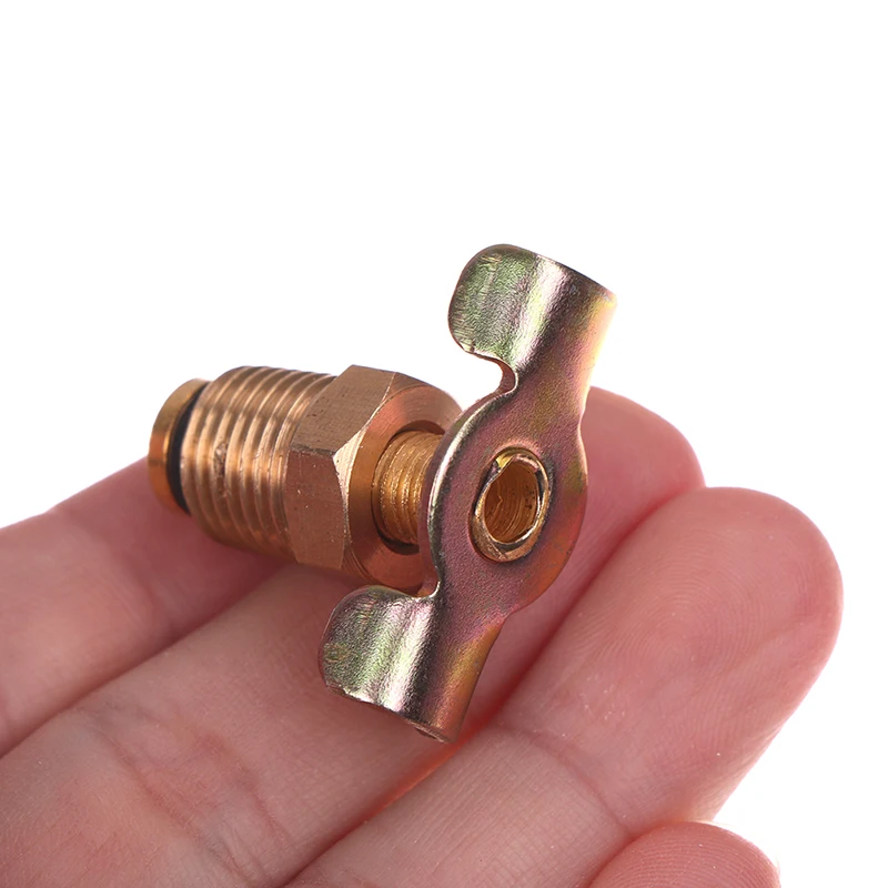 Новинка 1 предмет латунь воздушный компрессор для слива воды Valve1/4 &quotNPT 30*24 мм