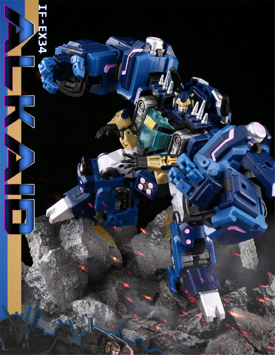 Comic Club, ironfactory DJD Tarn Vos Kaon Helex Tesarus combiners, трансформация, фигурка робота, игрушка