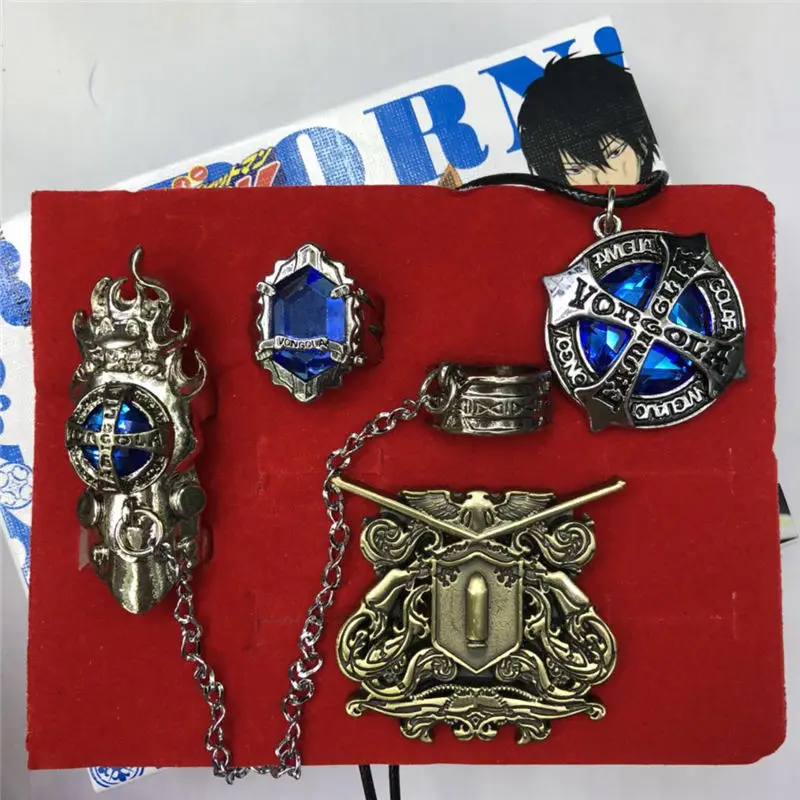 Оптовая продажа модные ювелирные кольца Katekyo Hitman Reborn Sawada Tsunayoshi аниме для косплея vongoal мужчин женщин детей