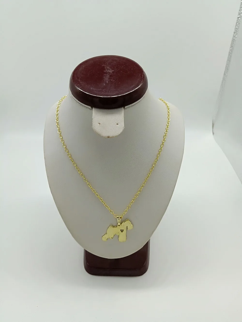 Femme Bijoux Шнауцер Цепочки и ожерелья животных Собака подвеска Pet шарма ювелирных