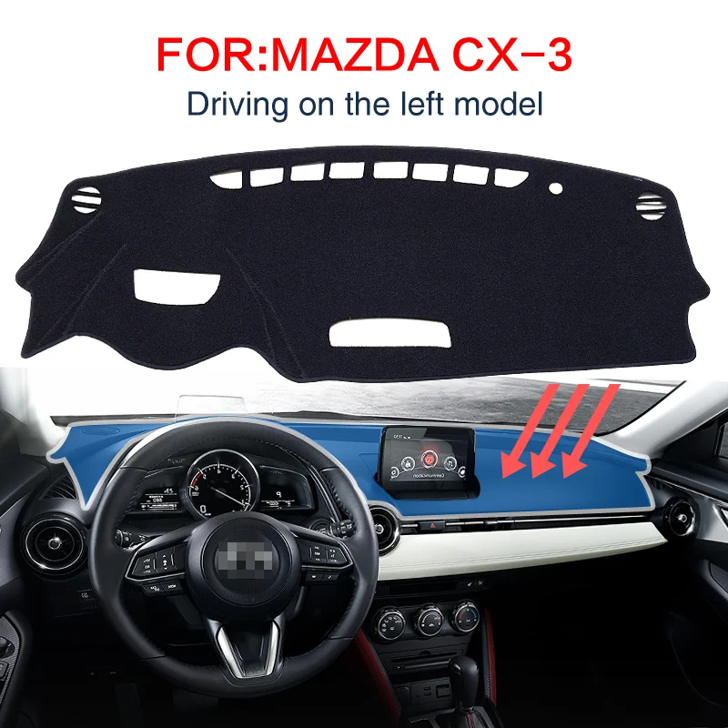 Smabee для Mazda CX-3- ковровое покрытие, изоляционный коврик, Даш коврик, Солнцезащитная изоляция