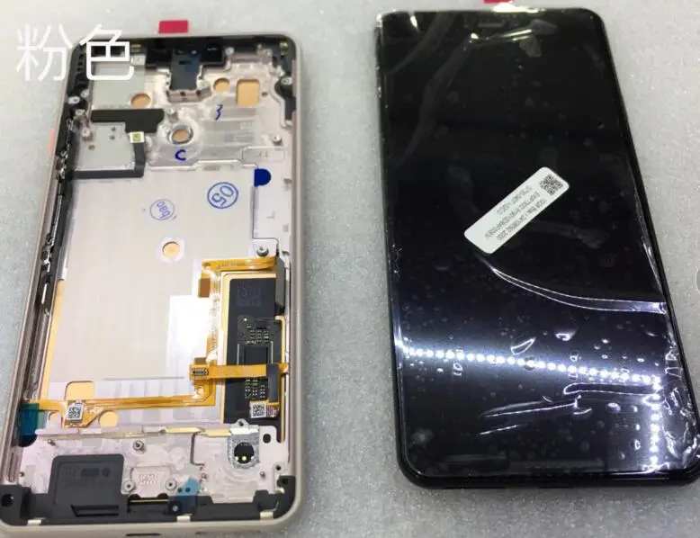 3XL Frame Pink Подлинный ЖК-экран Рамка для ремонта для Google Pixel 3 XL ЖК-сенсорный экран ditizer сборка Замена - Цвет: 3XL Frame Pink