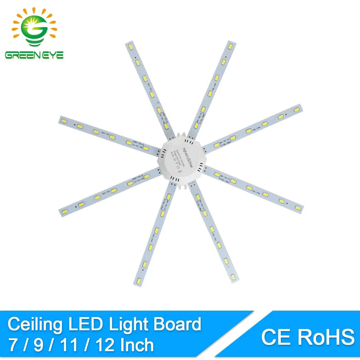 Панель Светодиодная GreenEye на замену потолочной лампы 220 В 12 Вт 16 20 24 Вт|led light board|led