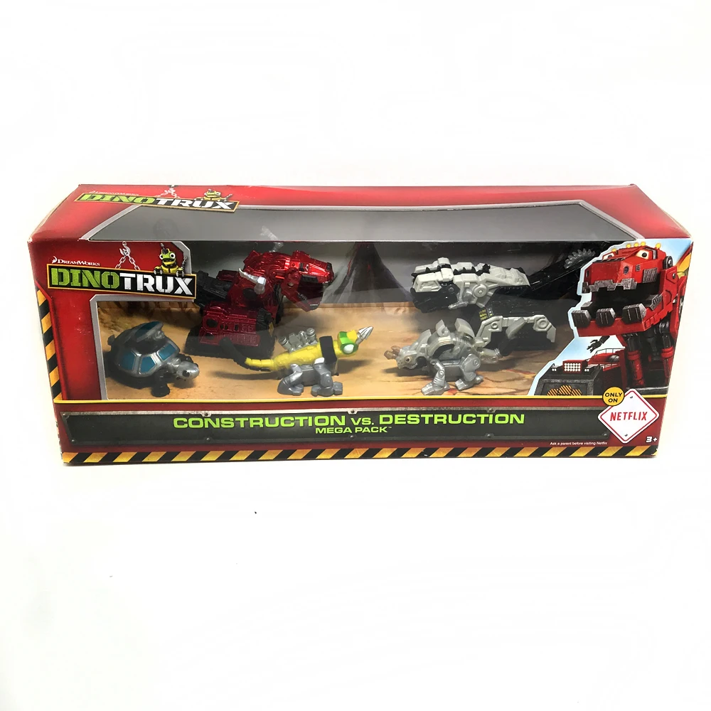 Динозавр грузовик Dinotrux съемный игрушечный динозавр мини модели новые детские