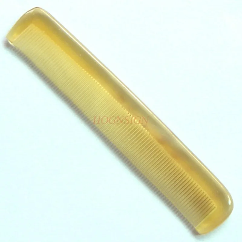 

Comb Fine Tooth Shaving Head Combs Natural Yellow Horn Scorpions White Corner Hairbrus Dandruff Scorpion Narrow Section Sale