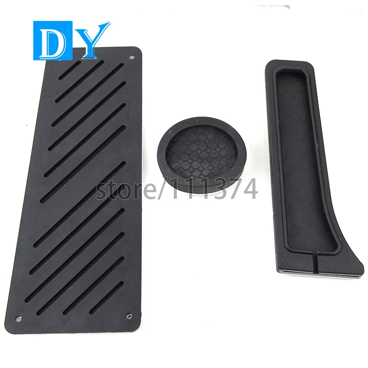 Нет для леворульных автомобилей укладки волос Алюминий ножные педали газа