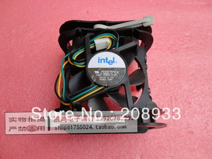 Для нового процессора Intel Socket 478 Fan CPU 12V 0.13A C33224 003 + охлаждающий вентилятор|Кулеры и