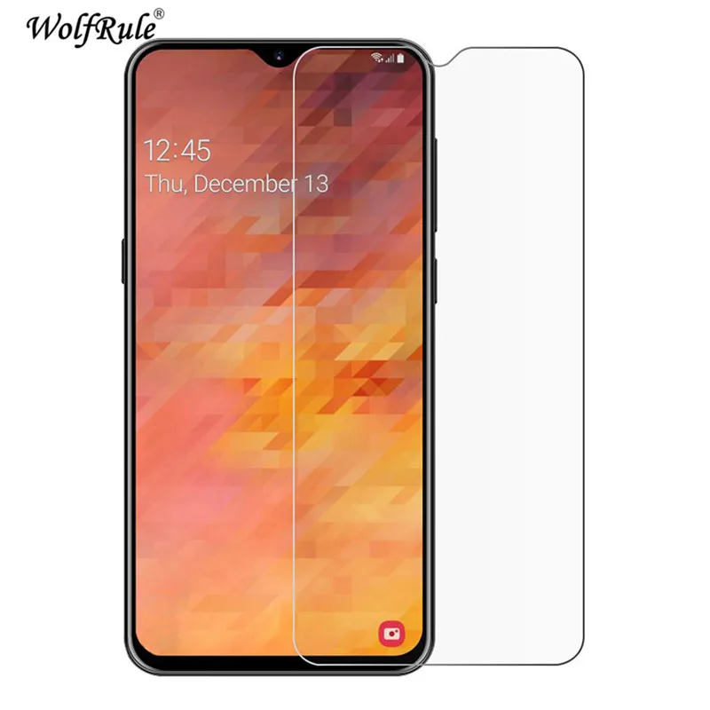 2 piezas de vidrio templado para Samsung Galaxy M20 pel&iacute;cula de vidrio Protector para tel&eacute;fono HD Protector de pantalla templado para Samsung M20 M205FD-0
