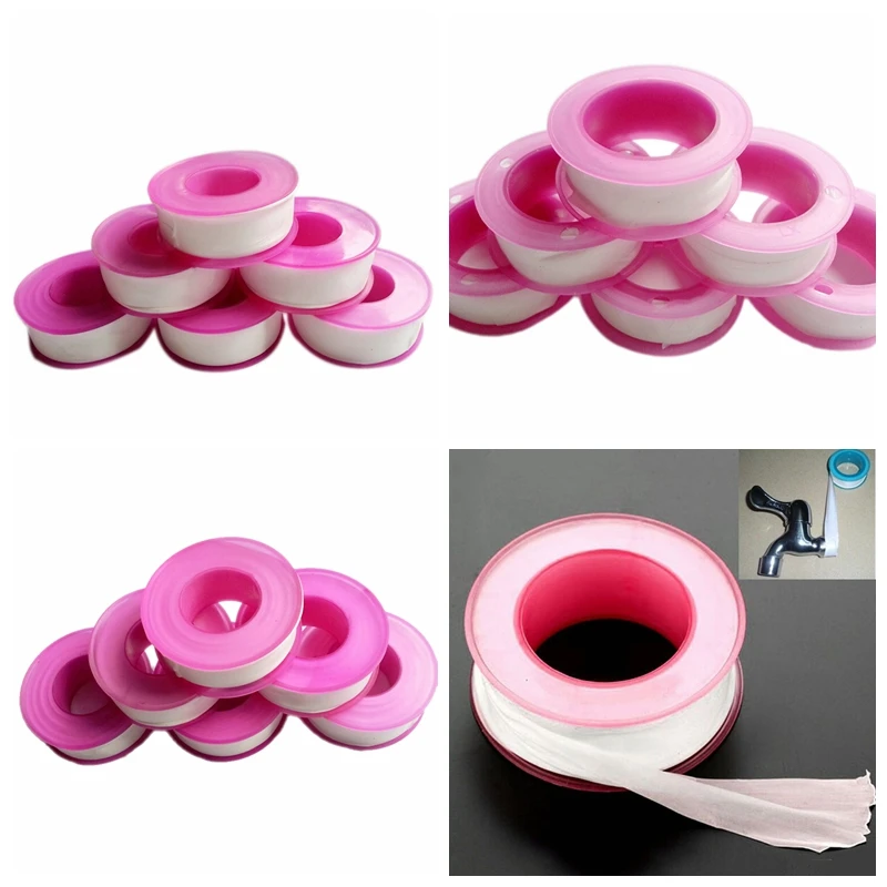 

Clear Silicone Rubber Water Pipes Tape Faucets Repair Waterproof Leakproof 10m Tape Random Color