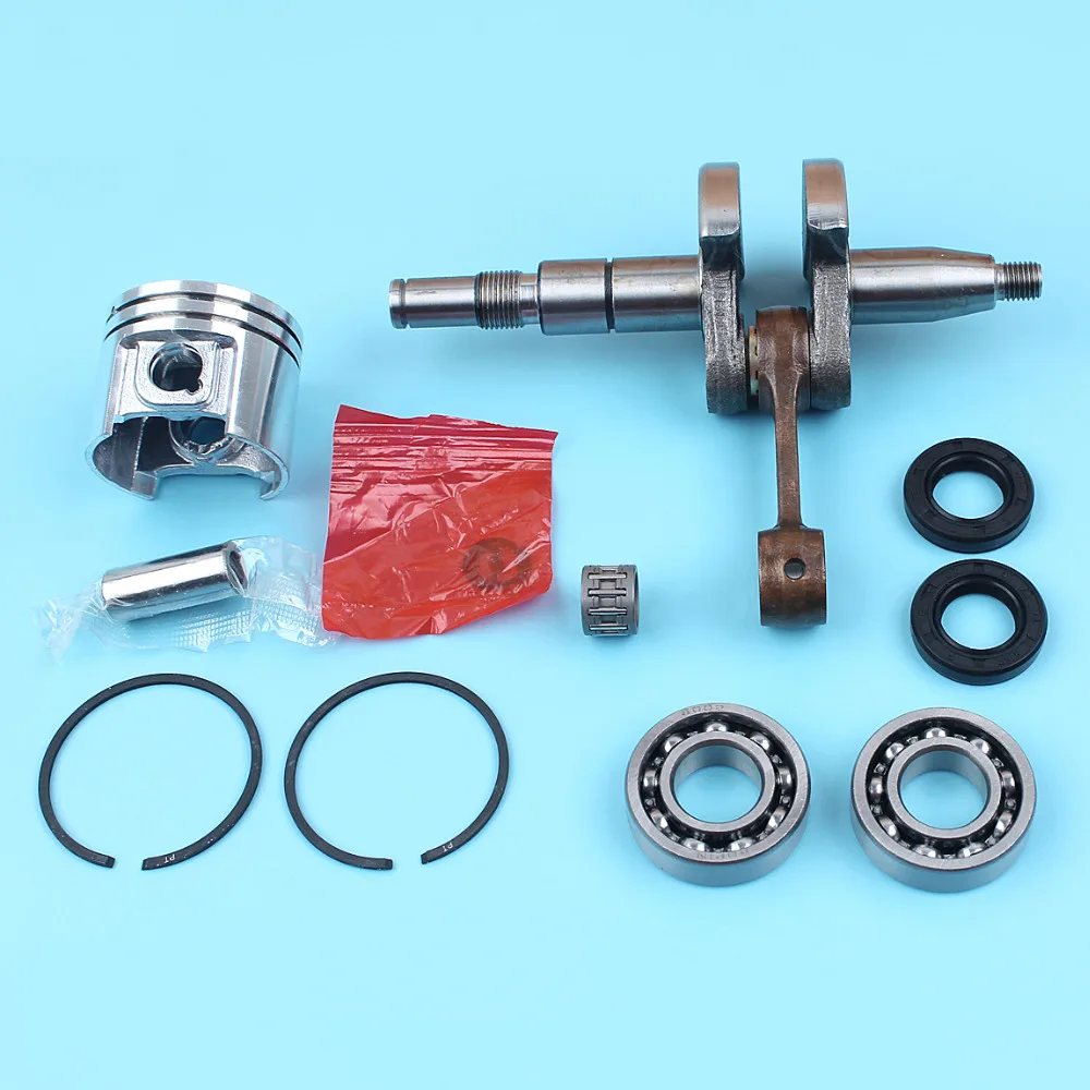 

Коленчатые подшипники 38 мм, комплект поршневых масляных уплотнений для STIHL 018 MS180 MS 180 Бензопилы с кольцами, стопорные кольца, игольчатые подш...