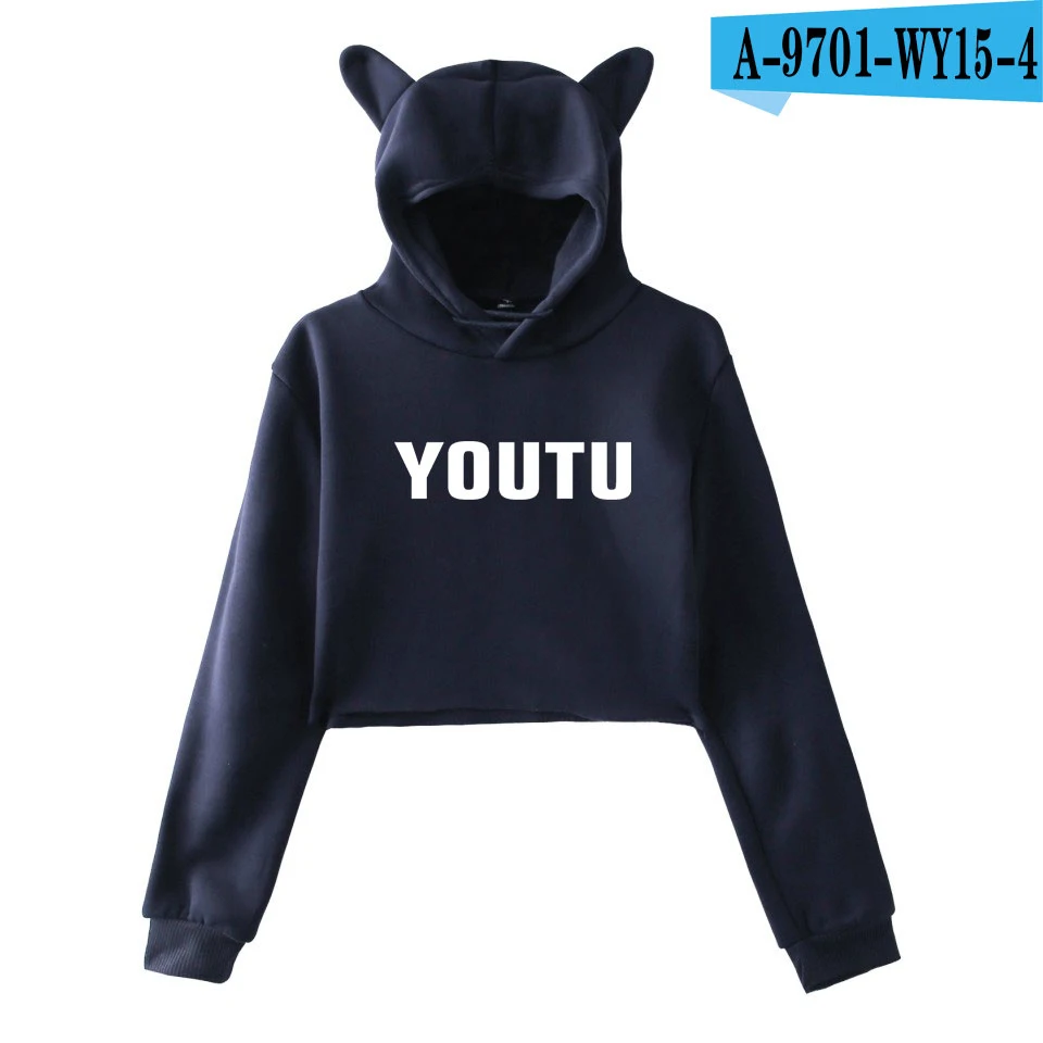 Navy blue Shawn Mendes толстовки с длинным рукавом, укороченный топ Kawaii, женская одежда для девочек, топы, толстовки, повседневное Пальто Harajuku Kpop размера плюс 2XL - Цвет: Navy blue