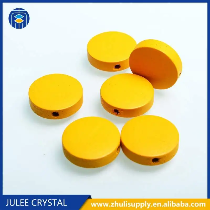 WR-016 JuleeCrystal бусины 15 мм круглые яркие деревянные бусины детская ручная головоломка Круглые бусины для детей игрушки ювелирные изделия DIY - Цвет: WR-016