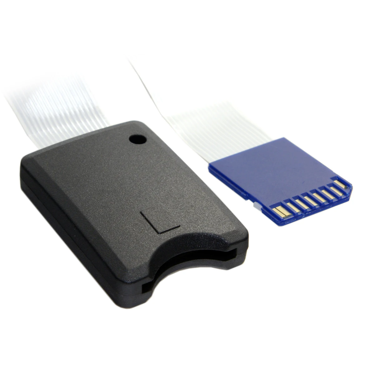 Cablecc Standard SD SDHC Memory Card Kit Male to Female Soft Flat FPC Extension Cable Extender 25cm | Компьютеры и офис