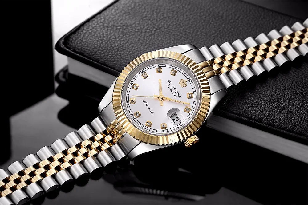 Мужские часы Orkina Роскошные автоматические механические от известного топ бренда