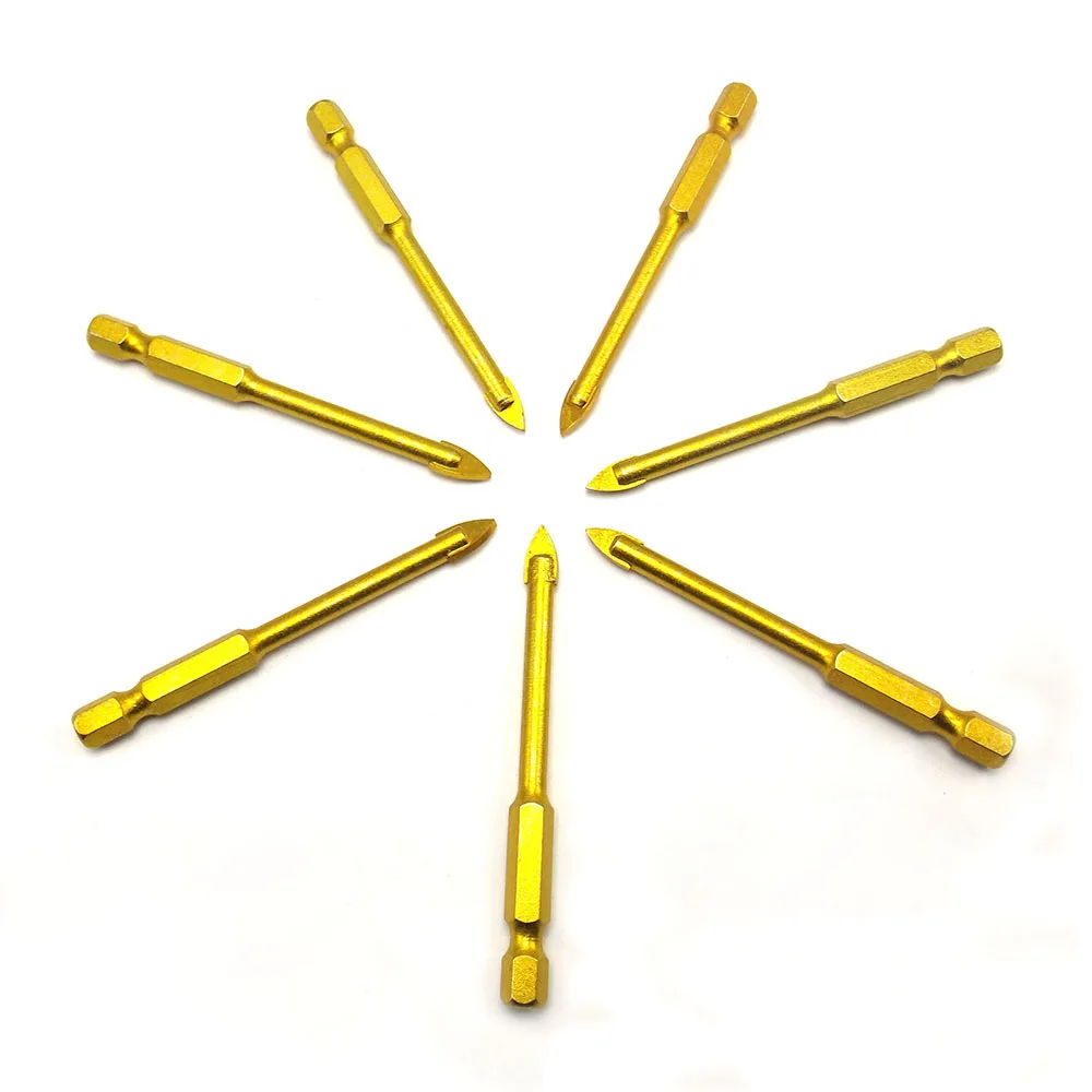 1 шт. набор сверл с шестигранным хвостовиком 6 мм 1/4 дюйма|drill tools|drill bit settitanium coated |