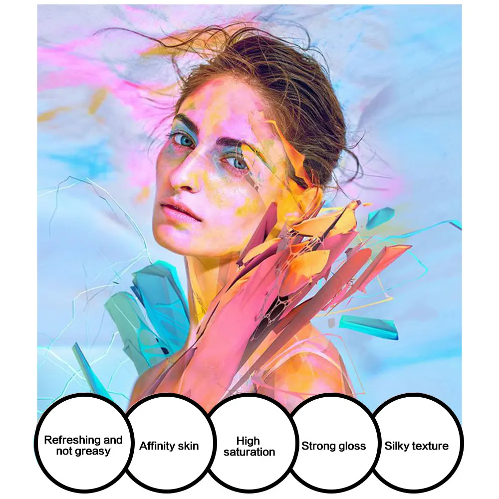 Краска для тела ing многоцветный ужин вечерние Косплей Хэллоуин Косметика глаз