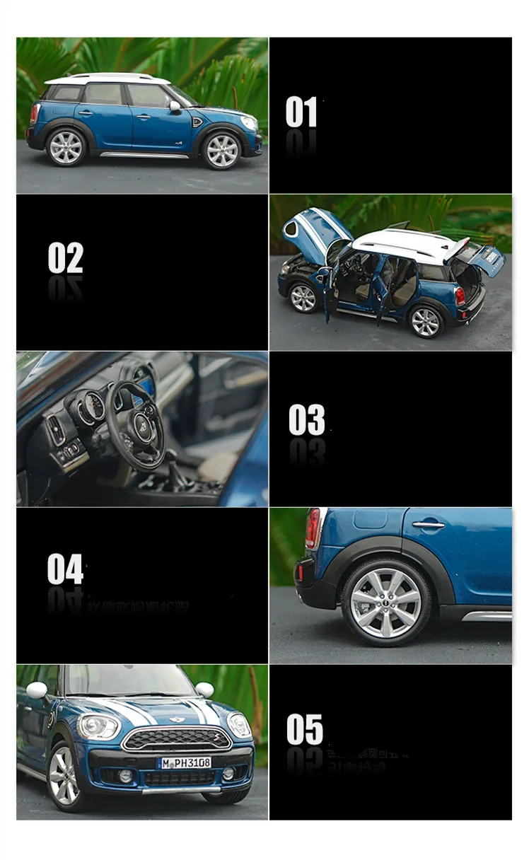 Высокое моделирование 1:18 земляк мини cooper S цинковый сплав модель, расширенная коллекция и подарок модель автомобиля украшения